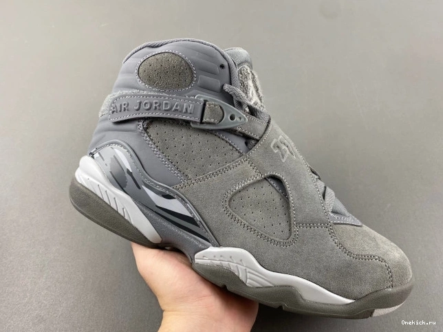 One Kick Retro 8 305381-014 Cool Jordan Grey 0808